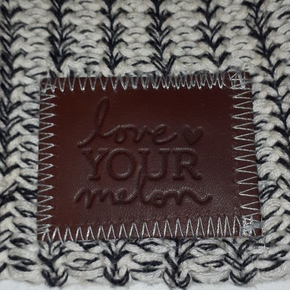 Love Your Melon Knitted Cotton Beanie Hat - Picture 3 of 4